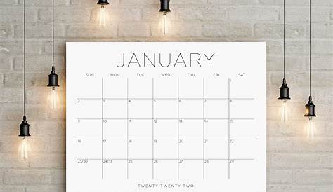Paper Source 2022 Wall Calendar