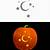 printable moon pumpkin stencil