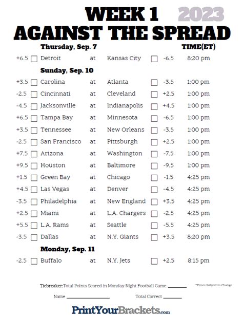 Week 6 NFL Schedule in Mountain Time Zone Nfl calendar, Nfl, Nfl