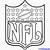 printable nfl team logo coloring pages