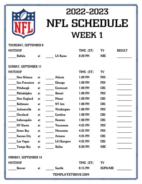 Redskins 2013 Schedule Announced