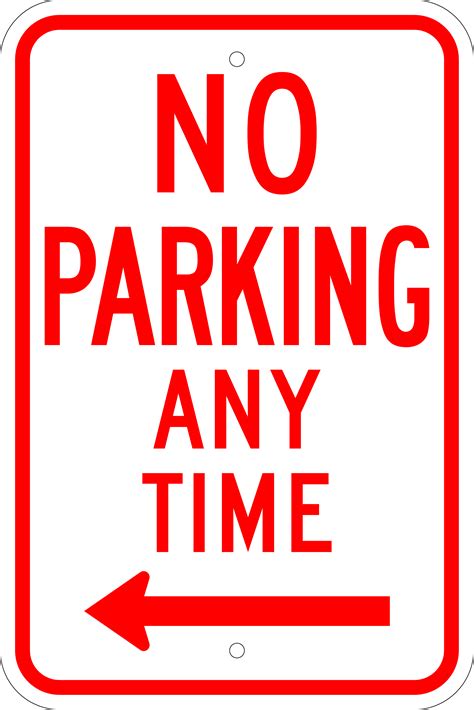 Printable No Parking Signs: A Comprehensive Guide