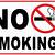 printable no smoking signage