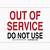 printable out of service sign