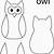 printable owl pattern template