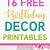 printable party decorations