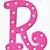 printable pink glitter letters