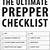 printable preppers checklist