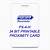 printable proximity cards