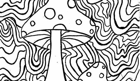 Psychedelic Coloring Pages Print at GetColorings.com | Free printable