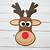printable reindeer craft template