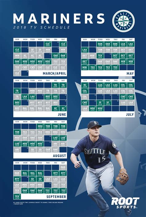 Printable Seattle Mariners Schedule: Everything You Need To Know