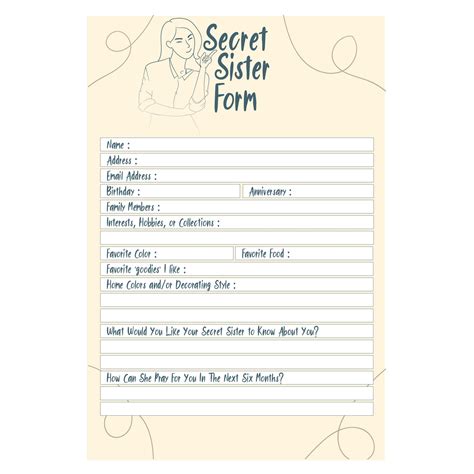 Secret Sister Questionnaire