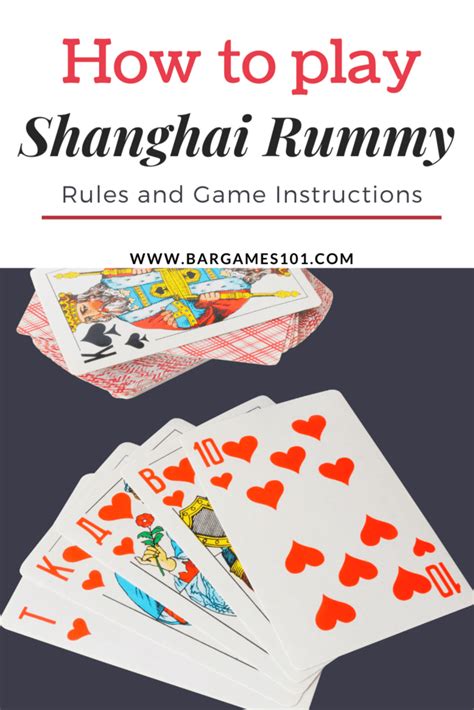Printable Shanghai Rummy Rules: A Comprehensive Guide