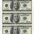 printable sheet of 100 dollar bills