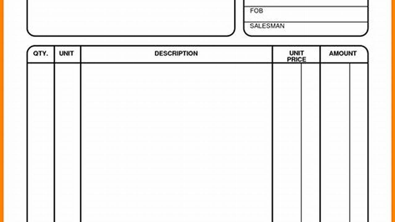 Printable Simple Invoice for Hassle-Free Business Transactions