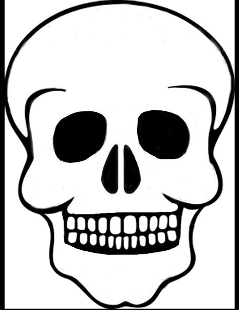 23 Free Skull Stencil Printable Templates Guide Patterns Skull