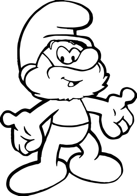 The Smurfs Coloring Pages at GetDrawings Free download