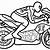 printable spiderman motorcycle coloring pages