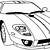 printable sports car coloring pages