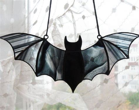 Printable Stained Glass Bat Pattern: A Fun Diy Project For Halloween