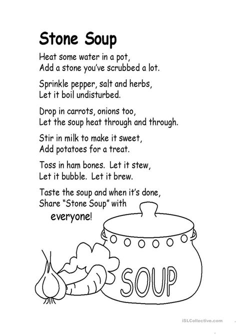 Stone Soup Science Activity {FREE Printable}