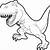 printable t rex coloring pages