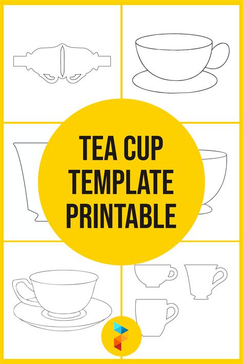 Coloring Pages Fancy Plush Design Tea Cup Coloring Org Teacup Pig
