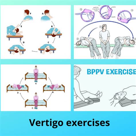 Printable Vertigo Exercises Pictures: How To Treat Dizziness At Home