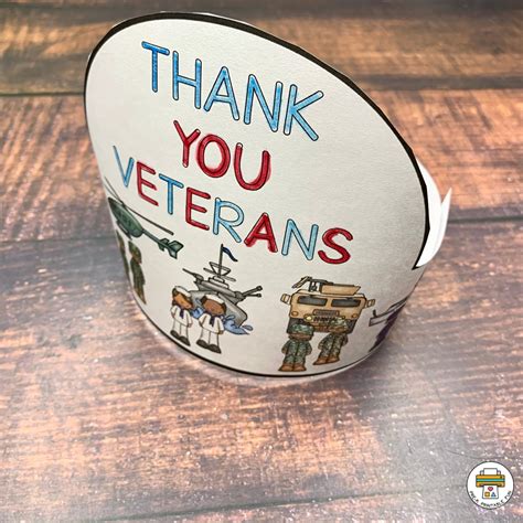Veterans Day Craft Veterans Day Activities Army Soldier Craft
