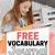 printable vocabulary journal