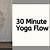 printable weekly calendar by half hour yoga vinyasa youtube