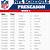 printable weekly nfl schedule pdf 21811 accuweather forecast hourly