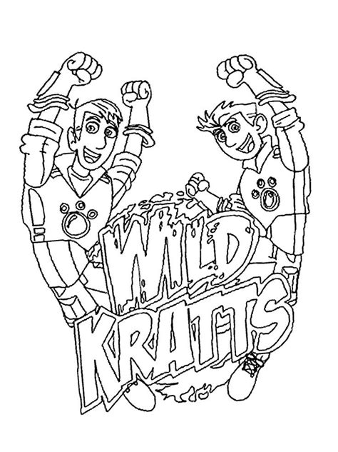 Printable Wild Kratts Coloring Pages: A Fun Way To Enhance Your Child’s Creativity
