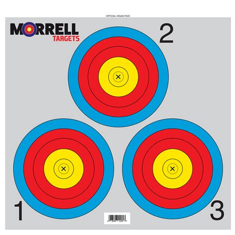 Printable 3 Spot Archery Target