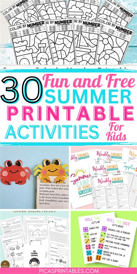 Printable Actvities For Kids