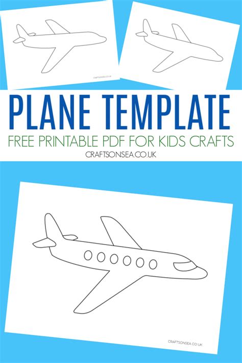 Printable Airplane Wing Stencils