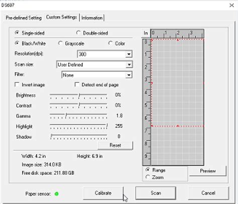 Printable Ambir Calibration Sheet