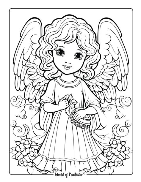 Printable Angels With Lire