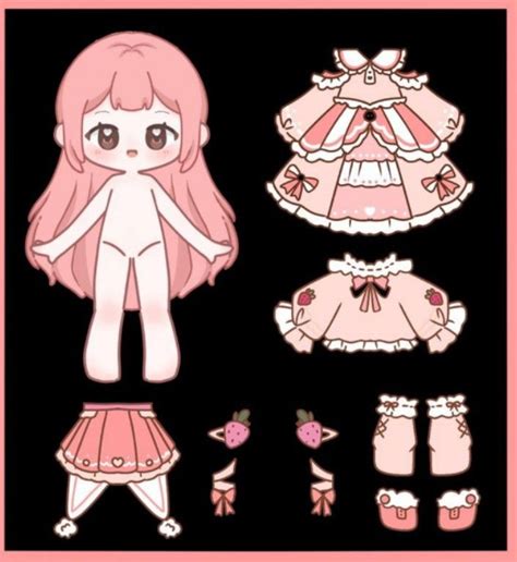 Printable Anime Paper Doll