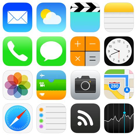 Printable App Icons