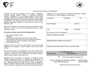 Printable Application For Delaware Medicaid