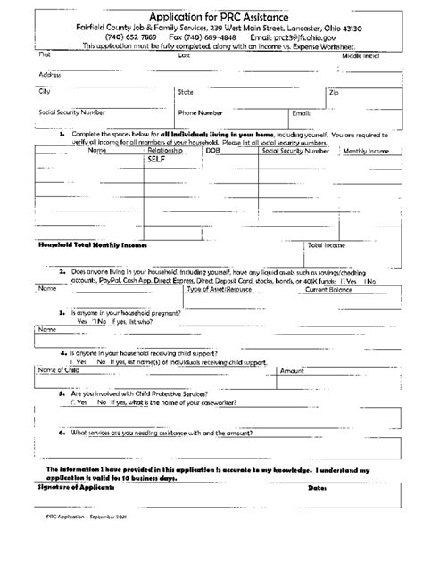 Printable Application For Prc