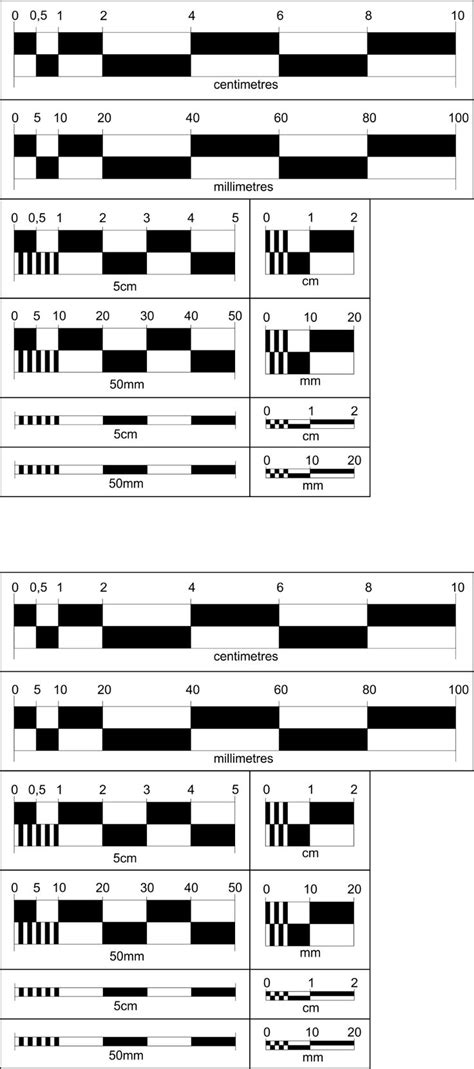 Printable Archaeology Grid Scale