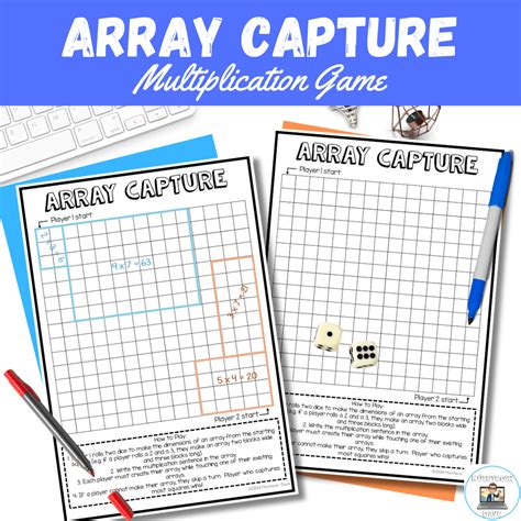 Printable Array Capture Game