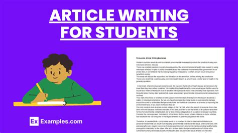 Printable Articles For High School Students