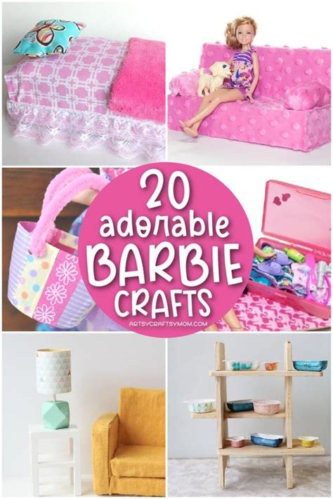Printable Barbie Crafts