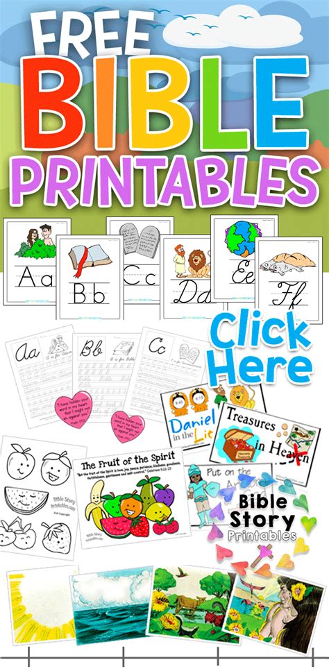 Printable Bible Lesson Plans