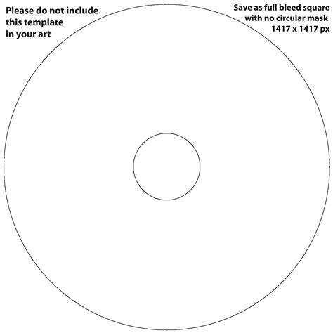 Printable Black Cd Label
