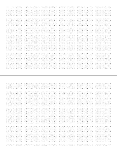 Printable Blank Bullet Journal
